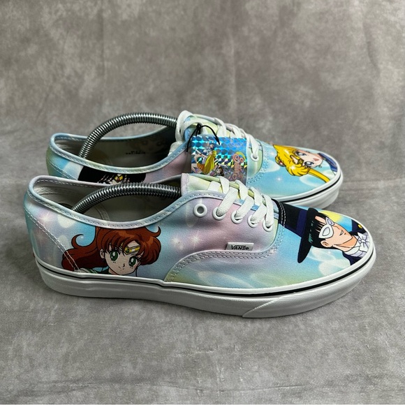 Vans Authentic Sailor Moon Pretty Guardians Shoes Mens Size 10.5 Women Size 12 - Picture 2 of 9